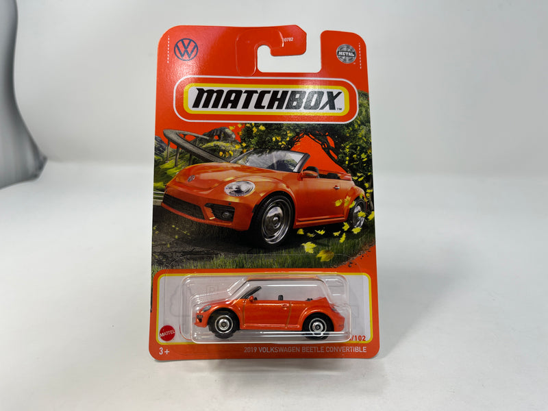 2019 Volkswagen Beetle * Matchbox Basic Series * Orange