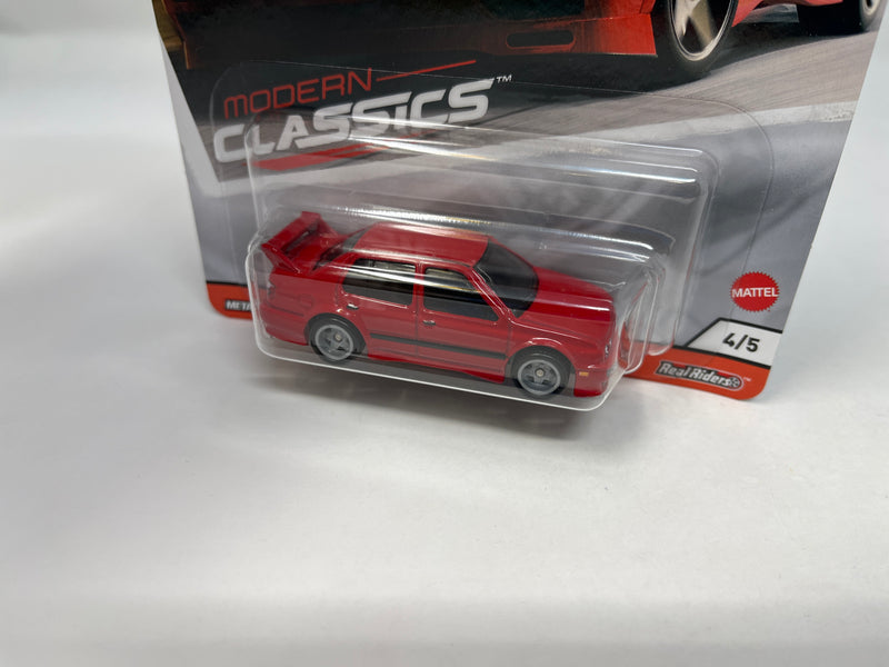 Volkswagen Jetta MK3  * RED * Hot Wheels Car Culture Modern Classics