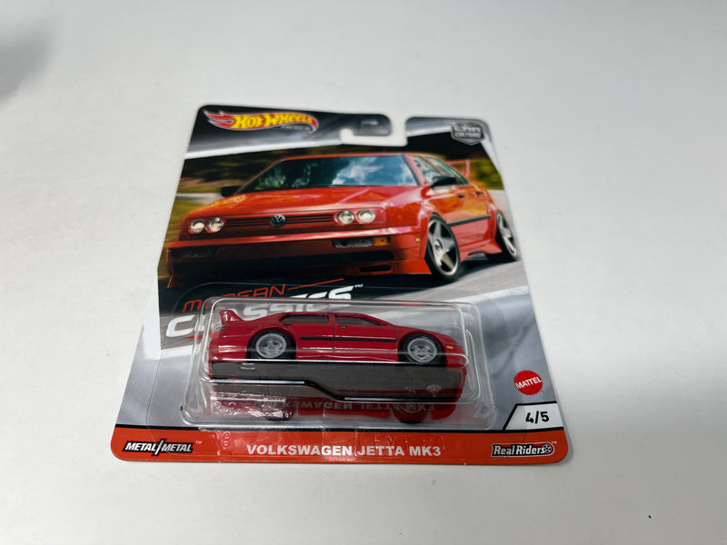 Volkswagen Jetta MK3  * RED * Hot Wheels Car Culture Modern Classics