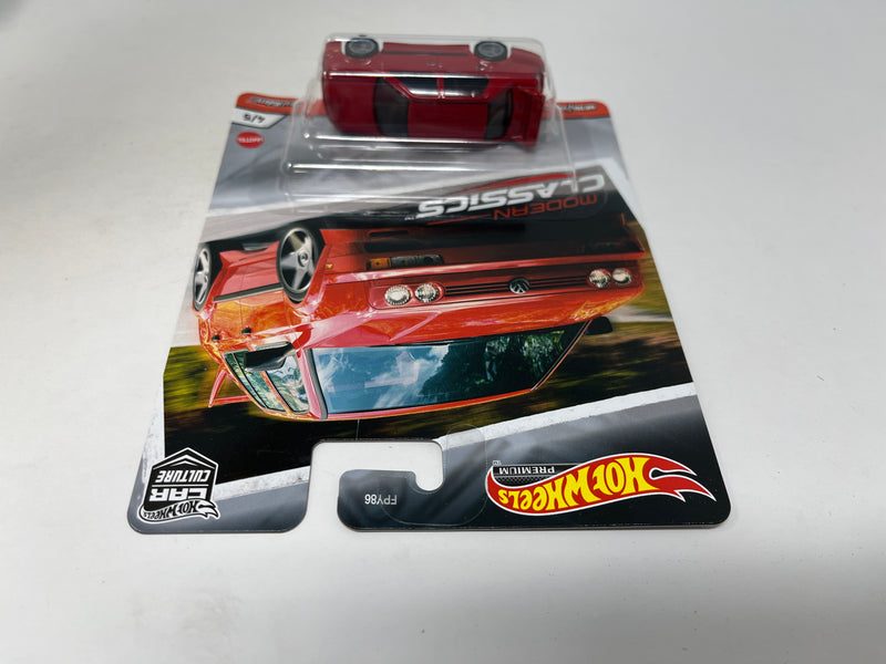 Volkswagen Jetta MK3  * RED * Hot Wheels Car Culture Modern Classics