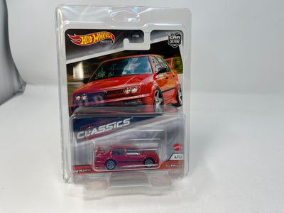 Volkswagen Jetta MK3  * RED * Hot Wheels Car Culture Modern Classics