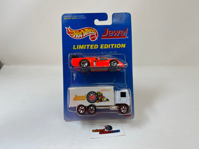 Hiway Hauler Jewel & GT Racer * Hot Wheels Limited Edition 2-Pack