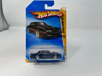 '86 Monte Carlo SS #40 * BLACK * 2010 Hot Wheels