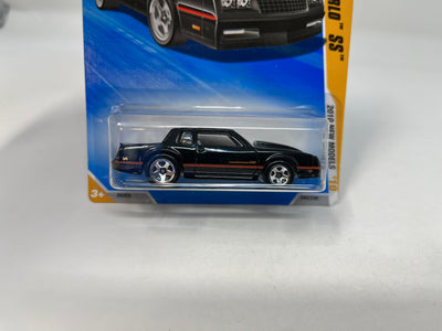 '86 Monte Carlo SS #40 * BLACK * 2010 Hot Wheels