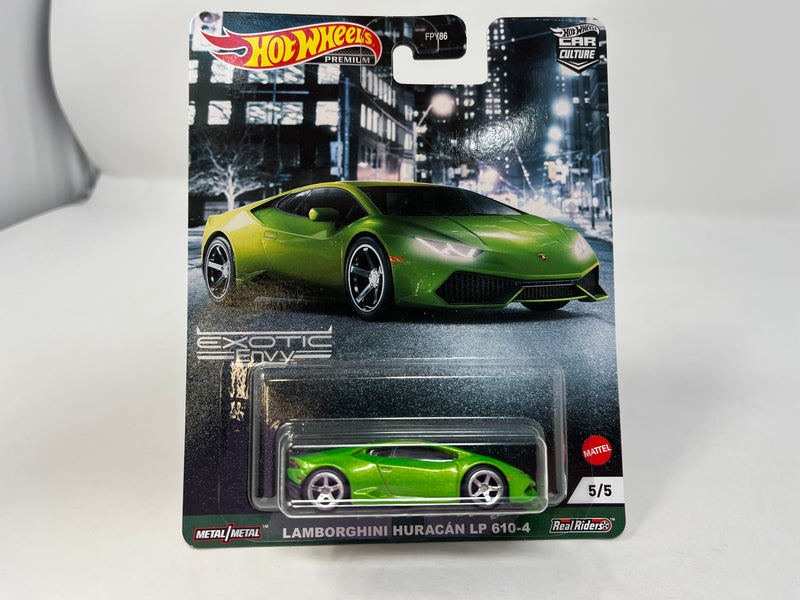 Lamborghini Huracan LP 610-4 * Hot Wheels Car Culture Exotic Envy * GREEN