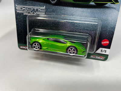 Lamborghini Huracan LP 610-4 * Hot Wheels Car Culture Exotic Envy * GREEN