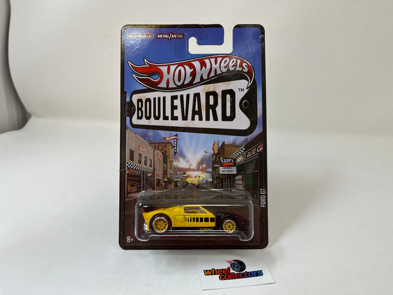 Ford GT * Yellow/Black * Hot Wheels Boulevard Series