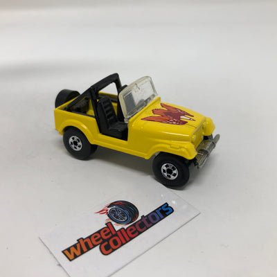 Jeep CJ-7 * Hot Wheels Loose 1981 Malaysia