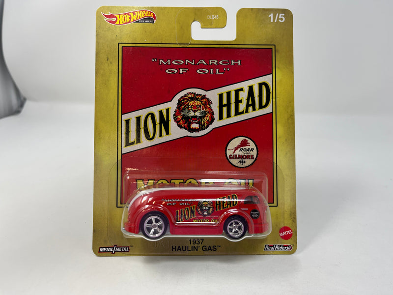 1937 Haulin Gas Lion Head *  Hot Wheels Pop Culture Gas & Oil