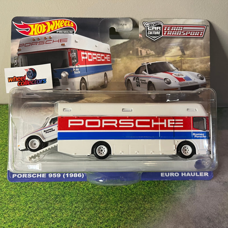 1986 Porsche 959 * 2024 Hot Wheels Team Transport Case W