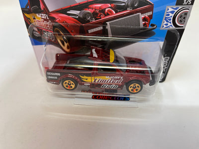 Limited Grip #50 * Burgundy * 2024 Hot Wheels * SHORT CARD