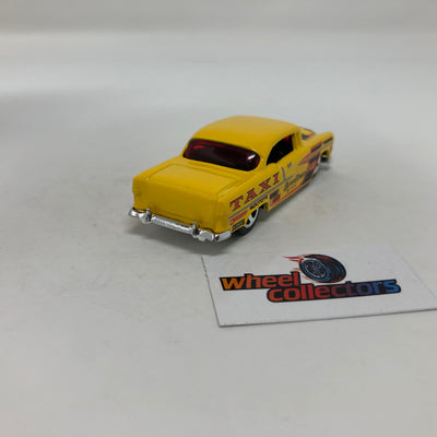 1955 Chevy Taxi * Hot Wheels Loose 1:64 Scale Diecast Model