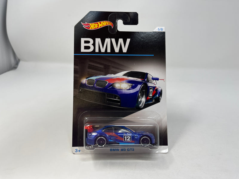 BMW M3 GT2 * Blue * Hot Wheels Walmart BMW Series