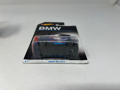 BMW M3 GT2 * Blue * Hot Wheels Walmart BMW Series