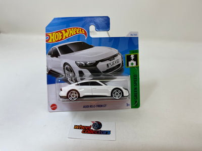 Audi RS E-Tron GT #36 * White * 2024 Hot Wheels * SHORT CARD