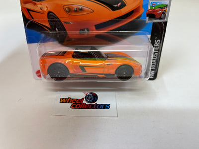 Corvette C6 #40 * Orange * 2024 Hot Wheels * SHORT CARD