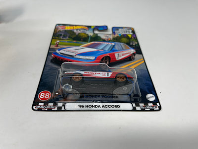 '96 Honda Accord #88 * Blue/White/Red * Hot Wheels Boulevard Series