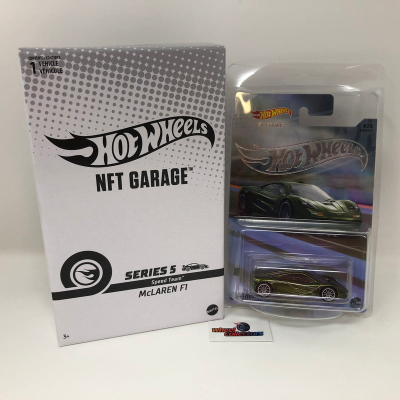 McLaren F1 2023 Hot Wheels NFT release Mattel Creations