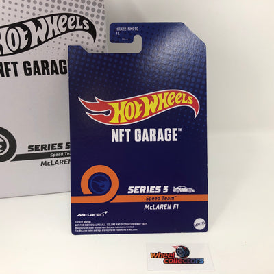 McLaren F1 * 2023 Hot Wheels NFT release Mattel Creations