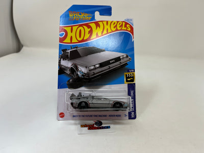 Back to the Future Hover Mode #60 * 2024 Hot Wheels Basic Case D