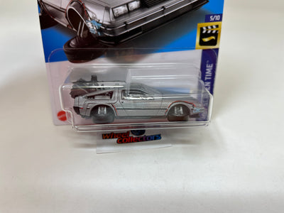 Back to the Future Hover Mode #60 * 2024 Hot Wheels Basic Case D