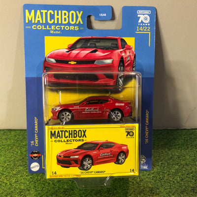 '16 Chevy Camaro * 2023 Matchbox Collectors Series Case U