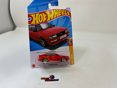 '87 Audi Quattro #102 * RED * 2024 Hot Wheels Basic Case D