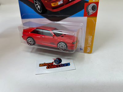 '87 Audi Quattro #102 * RED * 2024 Hot Wheels Basic Case D