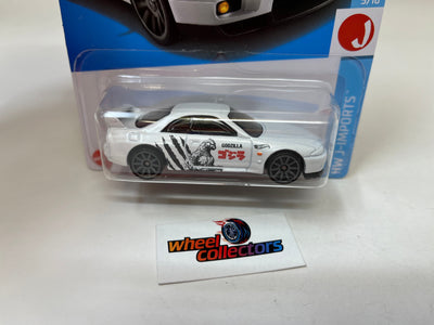 Nissan Skyline GT-R BCNR33 Godzilla #96 * White * 2024 Hot Wheels Basic Case E
