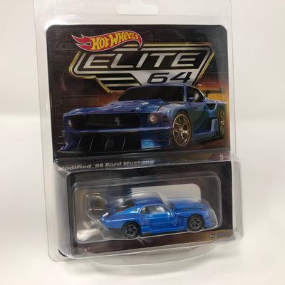 Modified '69 Ford Mustang * Hot Wheels Elite 64 Mattel Creations