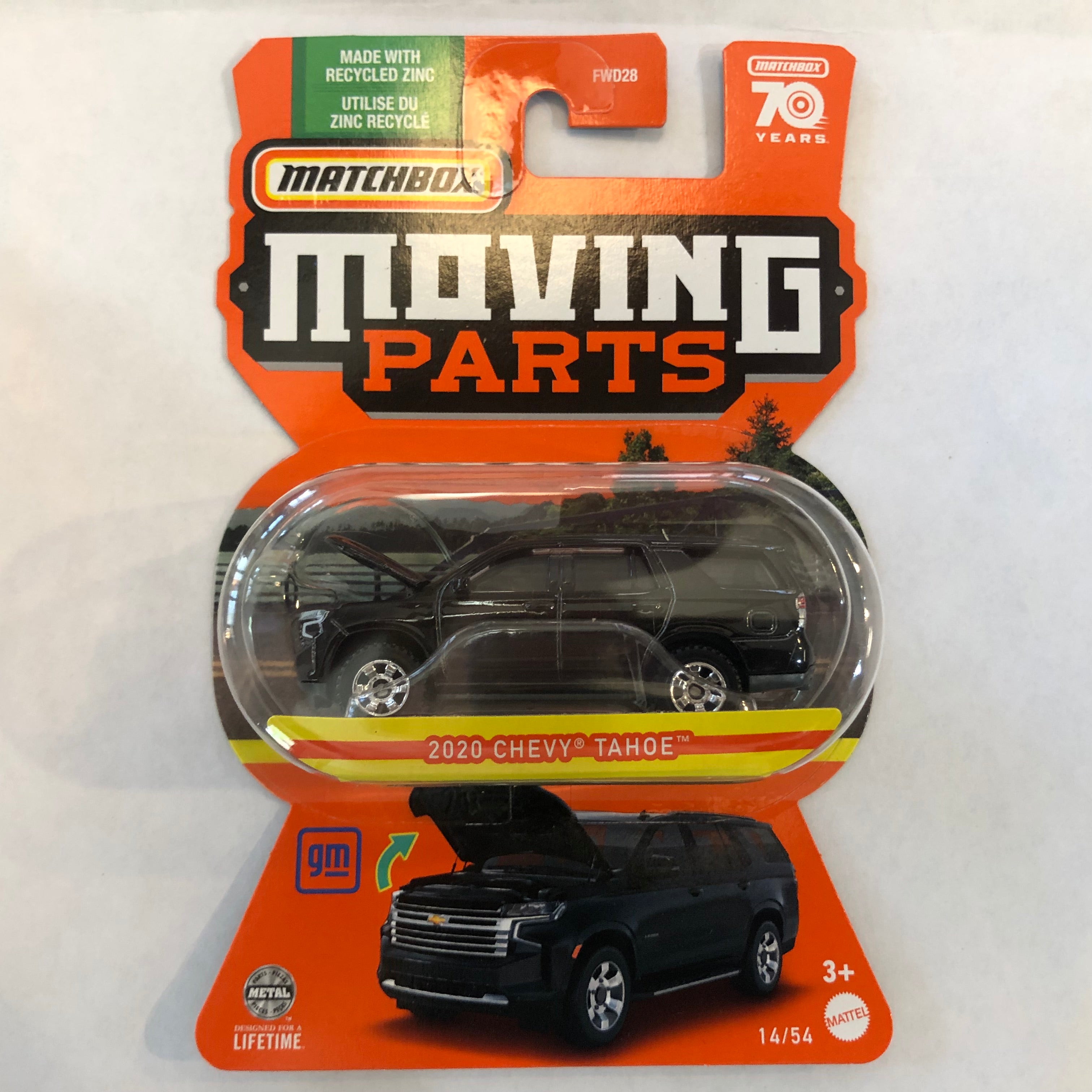 2020 Chevy Tahoe * BLACK * 2023 Matchbox Moving Parts Case H ...