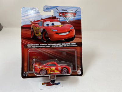 Lightning Mcqueen w/ RACING WHEELS * Disney Pixar CARS Movie