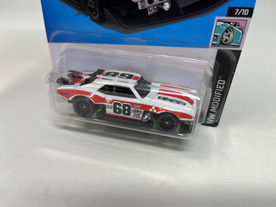 Custom '68 Camaro #81 * White * 2024 Hot Wheels Case K