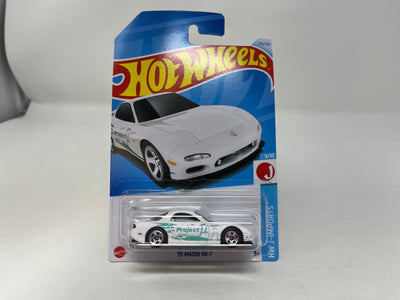 '95 Mazda RX-7 #170 * White * 2024 Hot Wheels Case J