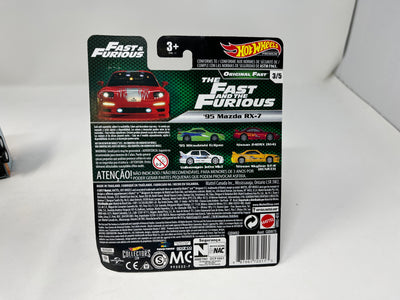 '95 Mazda RX-7 * Red * Hot Wheels Fast & Furious * Original Fast