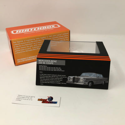 Mercedes-Benz 220 SE Coupe * Matchbox Mattel Creations