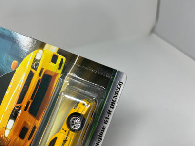 Nissan Skyline GT-R BCNR33 * Yellow * Hot Wheels Fast & Furious * Original Fast