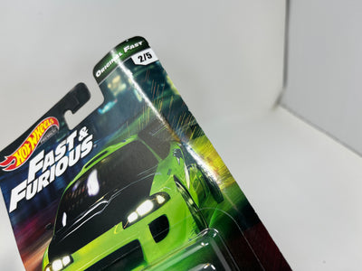 '95 Mitsubishi Eclipse * Green * Hot Wheels Fast & Furious * Original Fast