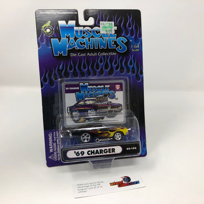 '69 Charger * Muscle Machines 1:64 Die Cast