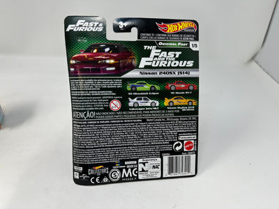 Nissan 240SX S14 * Burgundy * Hot Wheels Fast & Furious * Original Fast