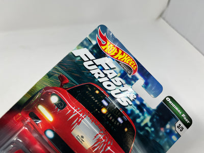 '95 Mazda RX-7 * Red * Hot Wheels Fast & Furious * Original Fast