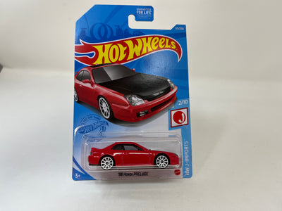 '98 Honda Prelude #125 * RED * 2021 Hot Wheels USA Card