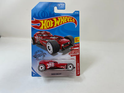 HW50 Concept #131 * Red Edition Target * 2019 Hot Wheels USA Card