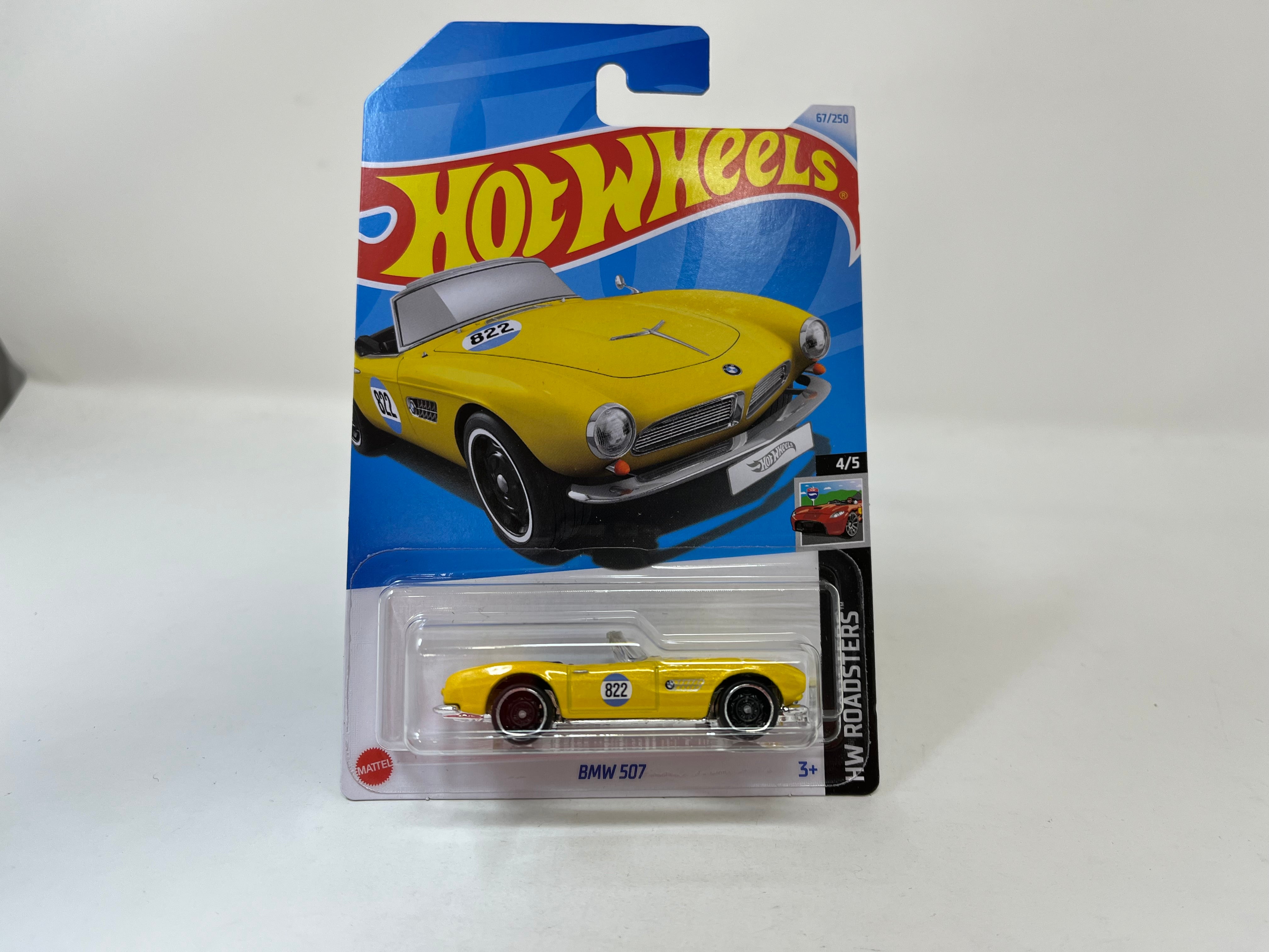 BMW 507 #67 * Yellow * 2024 Hot Wheels International Card ...