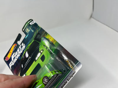 '95 Mitsubishi Eclipse * Green * Hot Wheels Fast & Furious * Original Fast