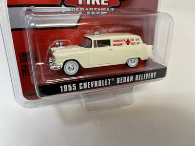 1955 Chevrolet Sedan Delivery Channelview Fire Dept * Greenlight Hobby Exclusive