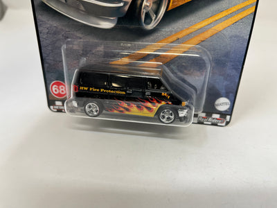 Dodge Van #68 * Black * Hot Wheels Boulevard Series