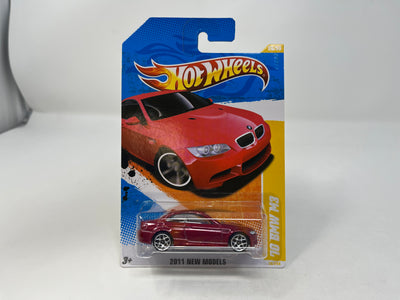 '10 BMW M3 #26 * Red * 2011 Hot Wheels