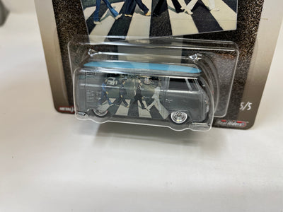 Volkswagen T1 Panel Bus The Beatles * Grey * Hot Wheels Pop Culture Series