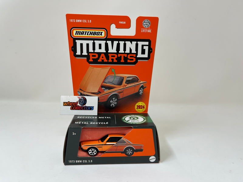 1973 BMW CSL 3.0 * Orange * 2024 Matchbox Moving Parts Case K